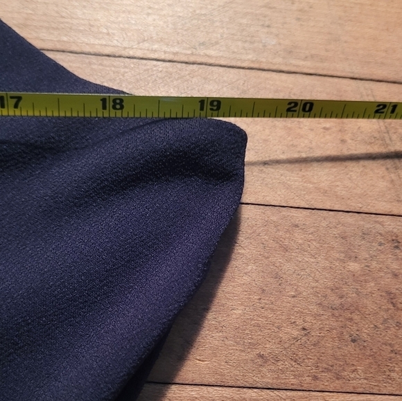 SO Junior Plus Faux Wrap Ruffle Sleeveless Dress - Picture 9 of 9